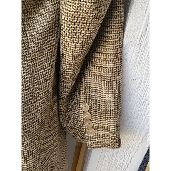 Lauren Ralph Lauren Blazer Men Sz 44 R Wool Silk Multicolor Designer‎ 2 Button - Picture 4 of 9